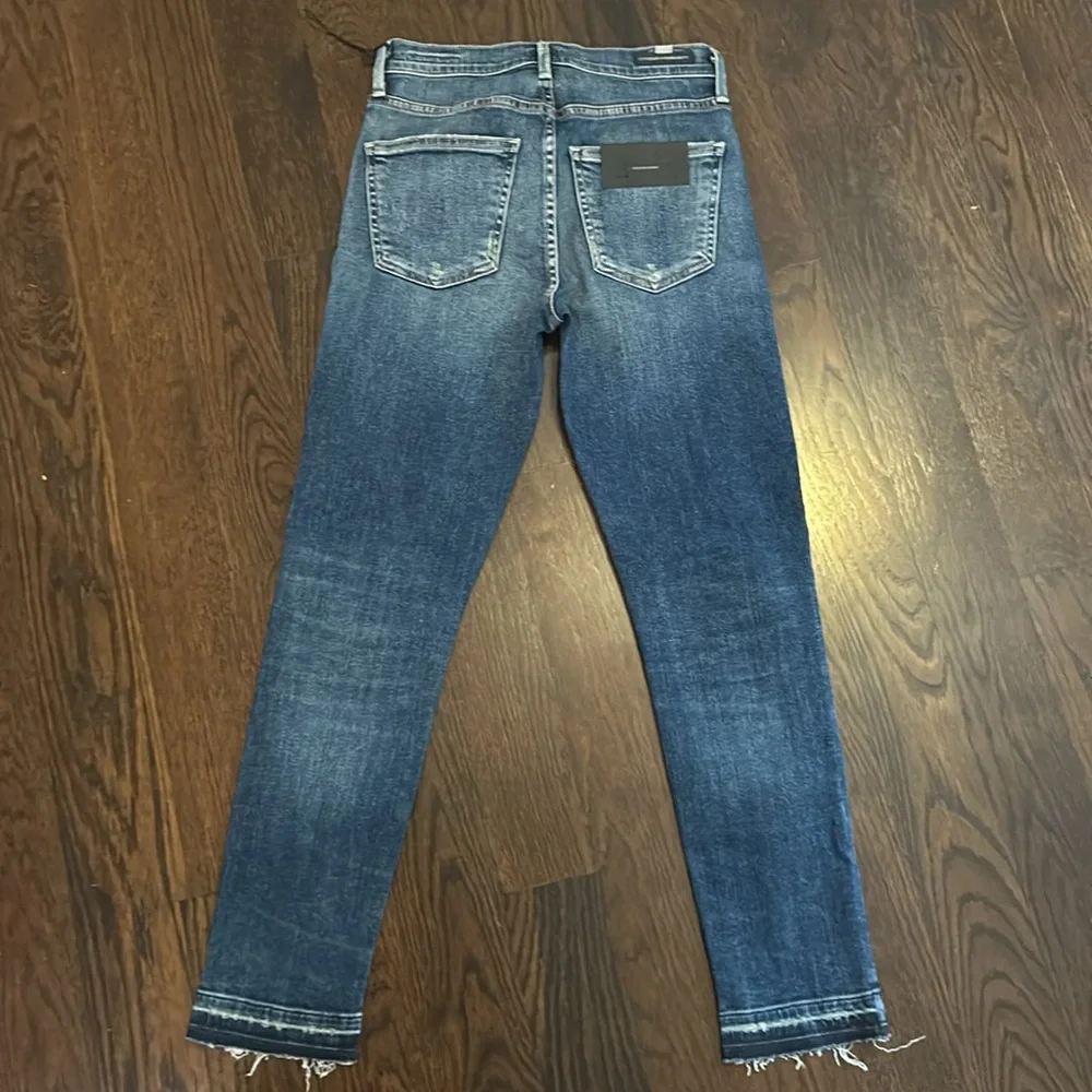 NWT Citizens of Humanity Rocket Crop High-Rise Skinny Jeans SZ 25 Z374_6